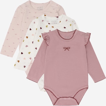 Hust & Claire Potkuhousut/body 'Bella' värissä vaaleanpunainen: etupuoli