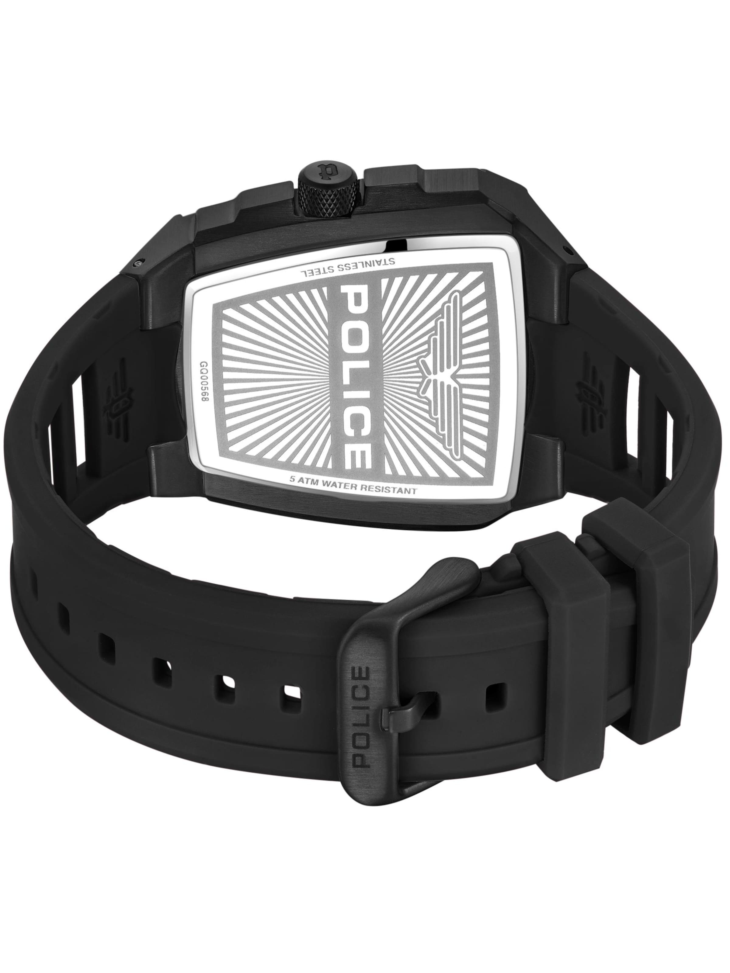POLICE Analog watch 'Tough Gear' in Black