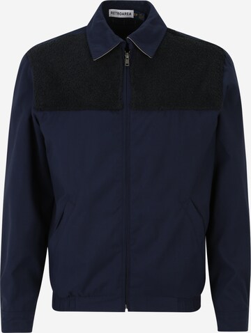 RETROAREA Between-Season Jacket in Blue: front