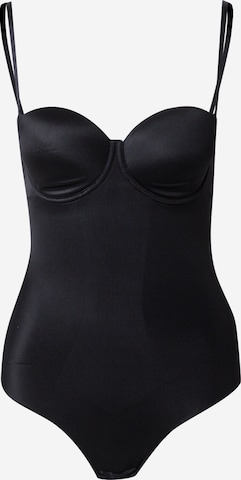 Hunkemöller - Body moldeador en negro: frente