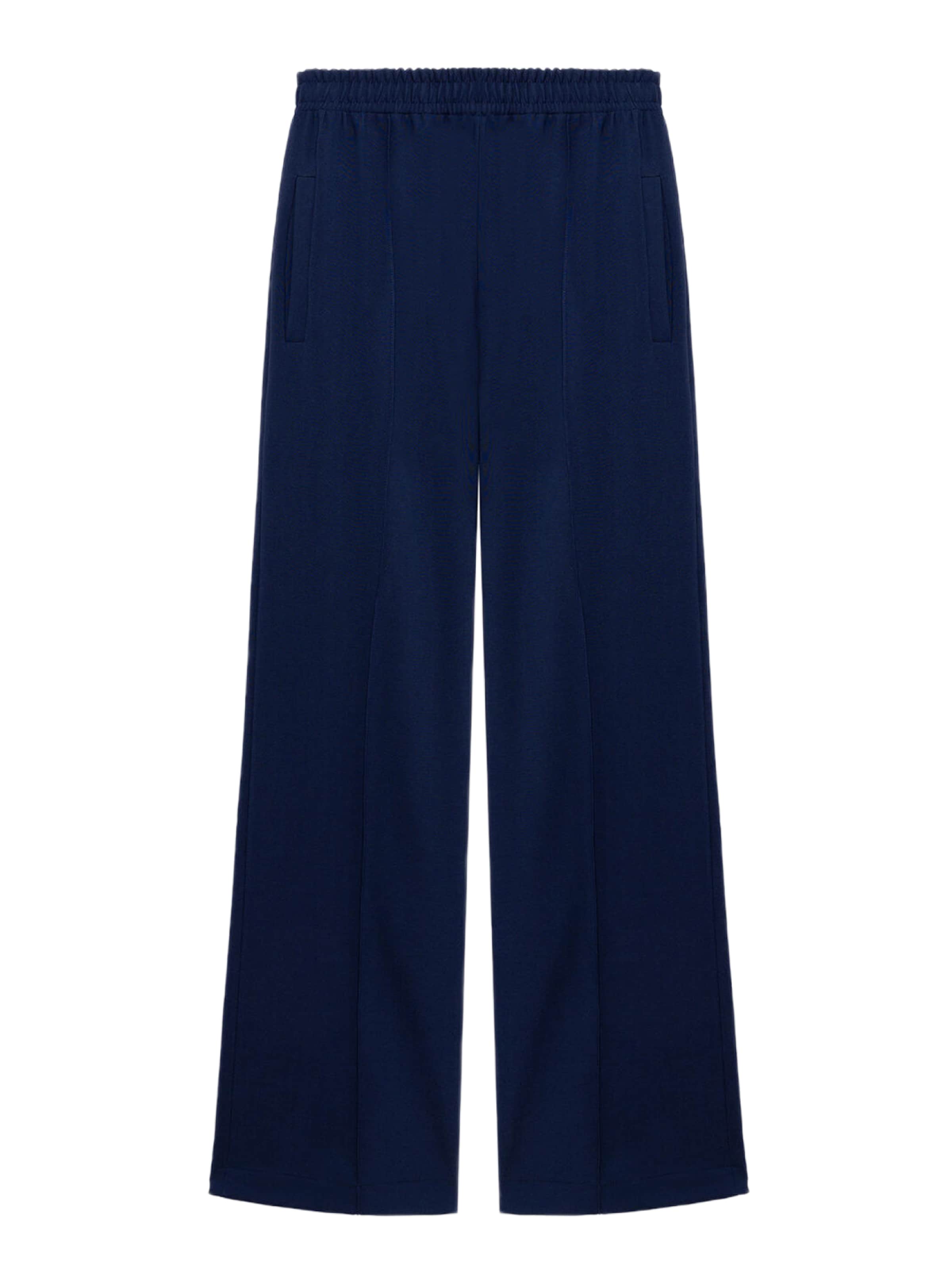 Touche Prive Loosefit Hose in Blau: Vorderseite