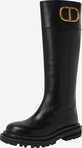 Twinset - Botas 'STIVALE' en negro: frente