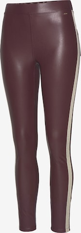 LASCANA Skinny Leggings in Red