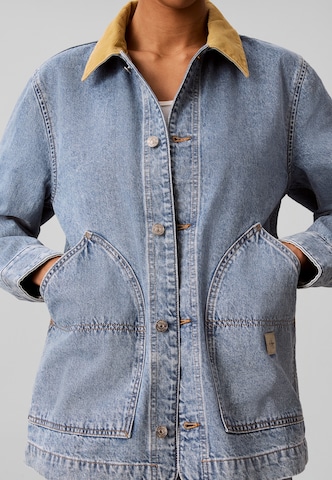 Calvin Klein Jeans Prehodna jakna | modra barva