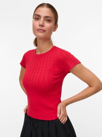Pull-over 'WILLOW' VERO MODA en rouge : devant
