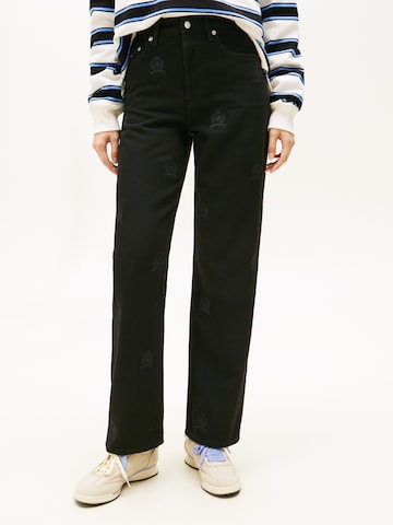 juoda Tommy Jeans Standartinis Džinsai 'LAYLA': priekis