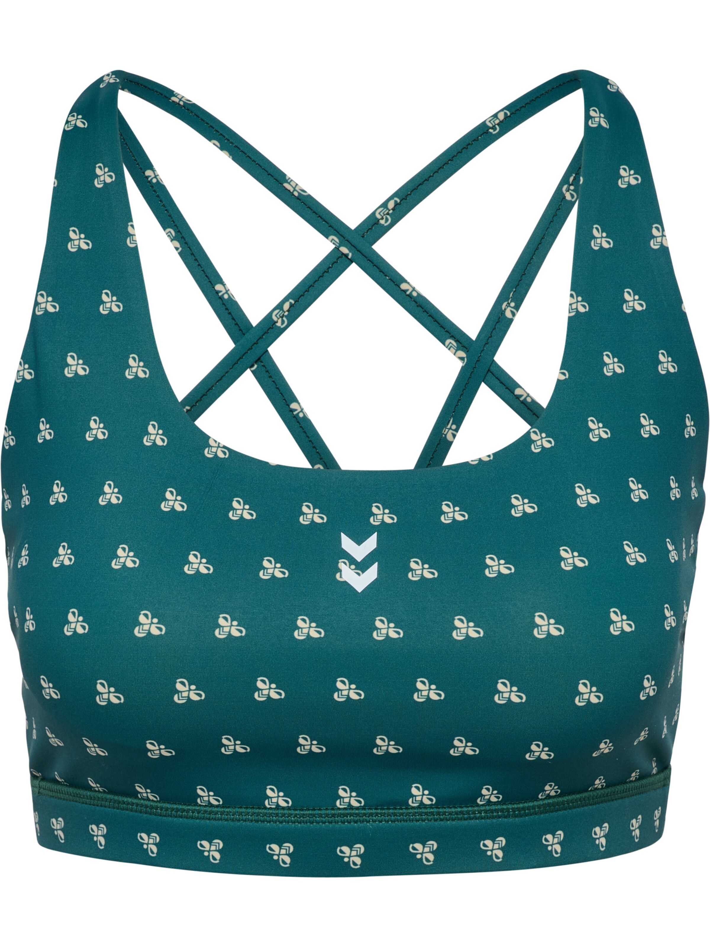 Hummel Top in Grün: Vorderseite