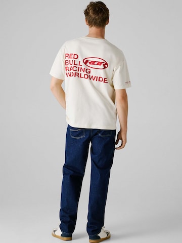Maglietta 'TYPOGRAPHIC' di Red Bull Racing x Pepe Jeans in bianco