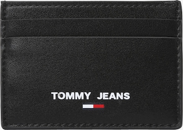 Tommy Jeans - Estojo 'Essential' em preto: frente