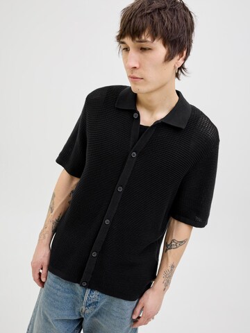 Vestes en maille JACK & JONES en noir