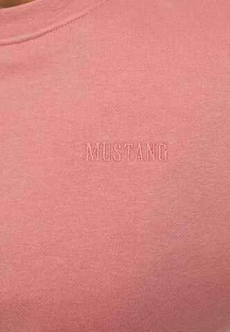 MUSTANG Sweatshirt in Pink