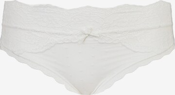 SugarShape Boyshorts 'Jet' in White: front