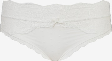 SugarShape Boyshorts 'Jet' in White: front