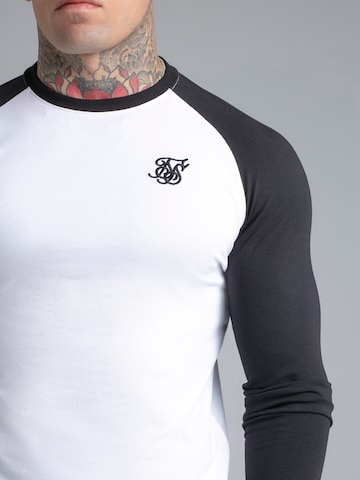 T-Shirt SikSilk en blanc