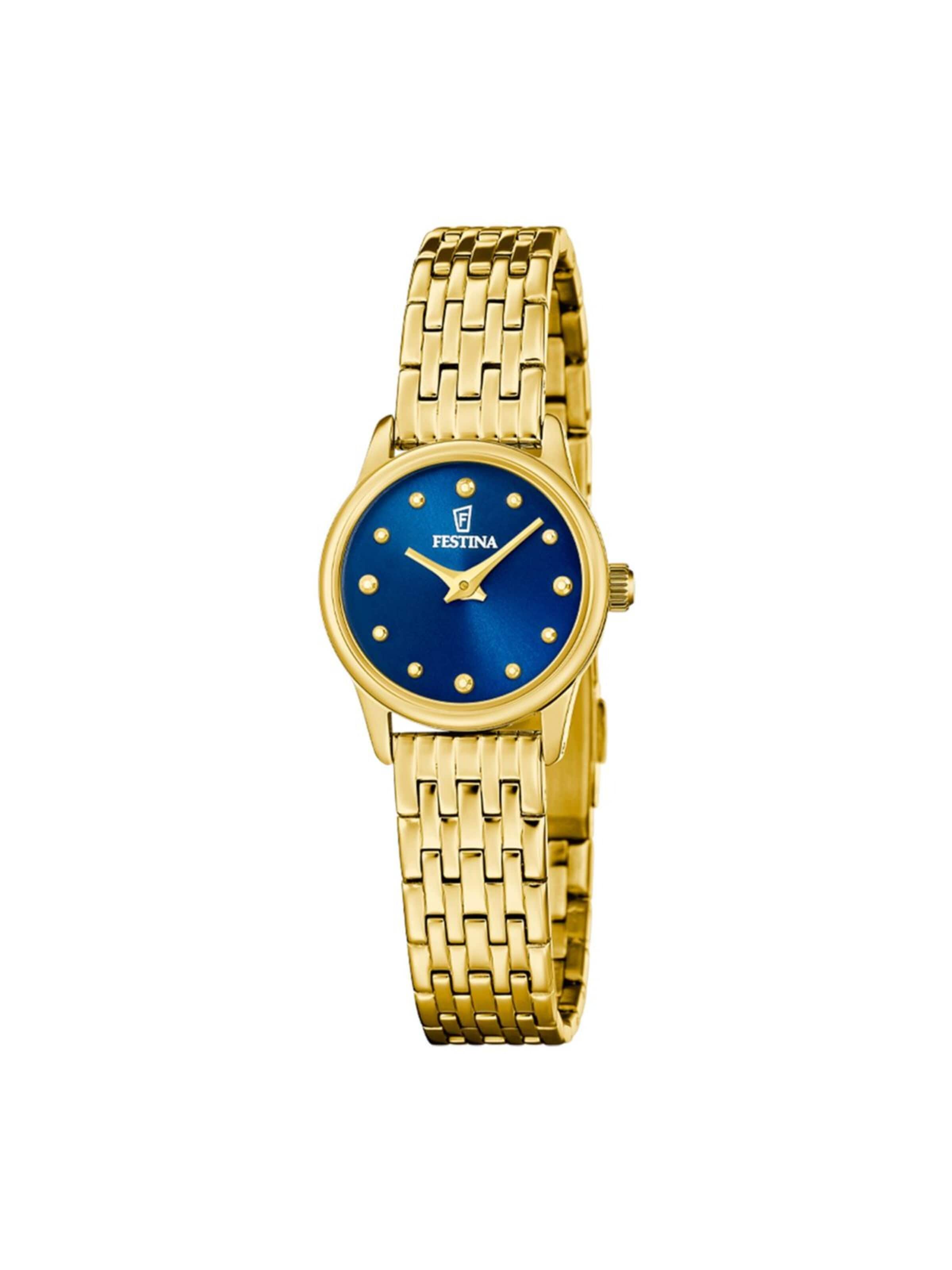 Montre à affichage analogique FESTINA en bleu : devant