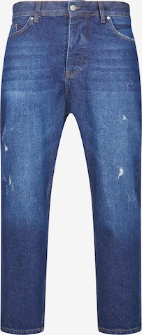 2Y Premium Loosefit Jeans in Blauw: voorkant