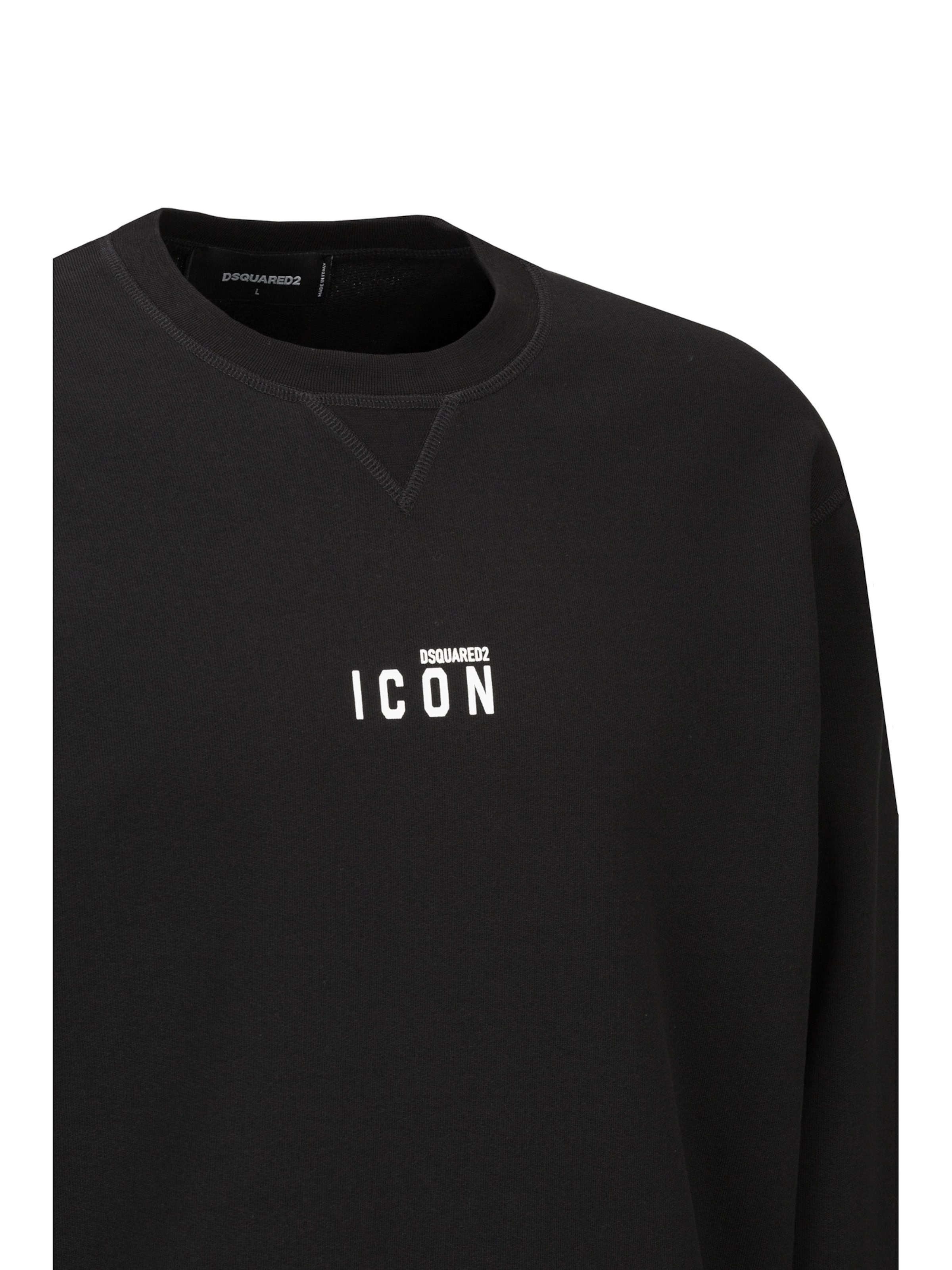 DSQUARED2 Sweatshirt 'Icon Mini' in Black