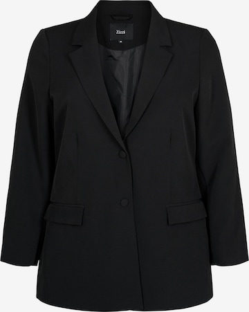 Blazer 'Cakaisa' Zizzi en noir : devant