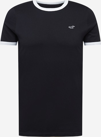 T-Shirt HOLLISTER en noir : devant