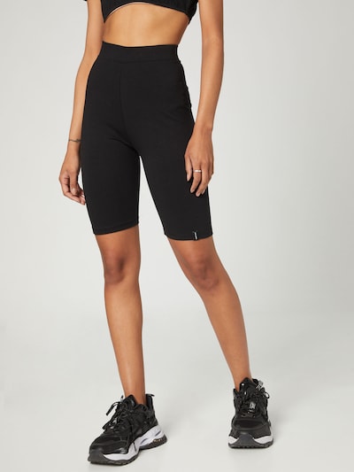 VIERVIER Legginsy 'Ida' w kolorze czarnym, Podgląd na modelu(-ce)