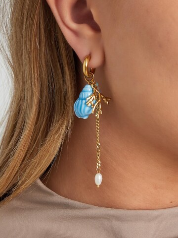 Cala Rose Earrings 'SIRENA' in Blue