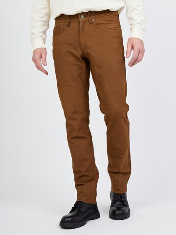 JCC Regular Broek 'Phill' in Bruin