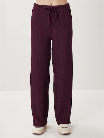Wide leg Pantaloni 'Hose' di Happiness İstanbul in lilla