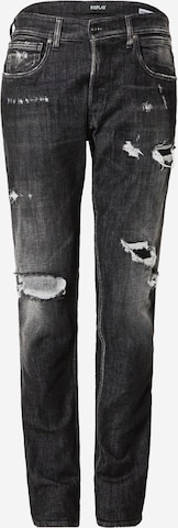 Slimfit Jeans 'GROVER' de la REPLAY pe gri: față