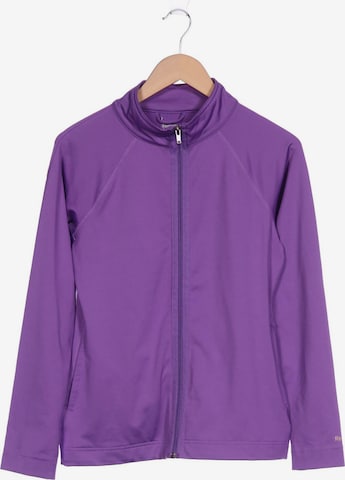 Reebok Sweatshirt & Zip-Up Hoodie in L in Purple: front