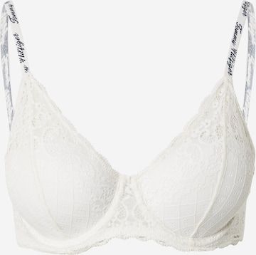 Tommy Jeans Bra 'Prairie' in White: front