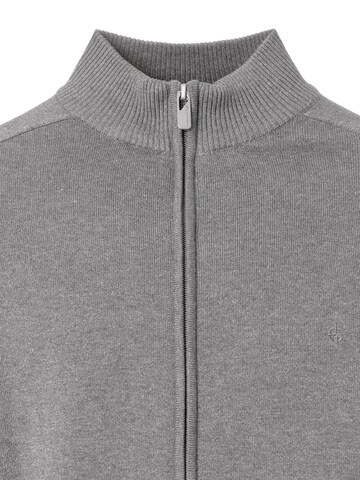 CASAMODA Knit Cardigan 'Basic' in Grey