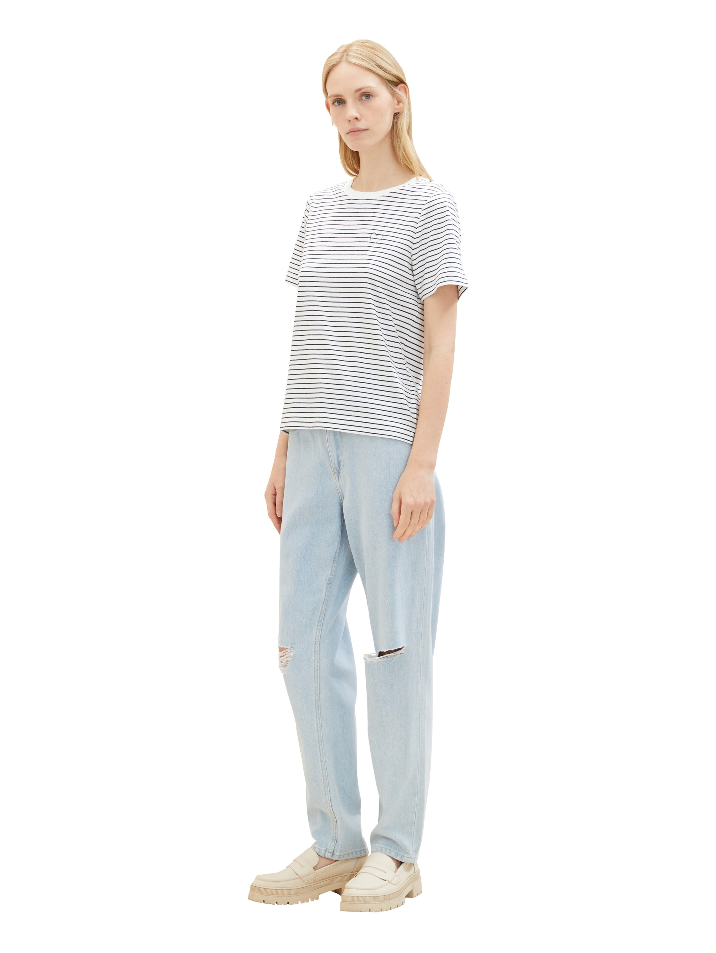 T-shirt TOM TAILOR en blanc