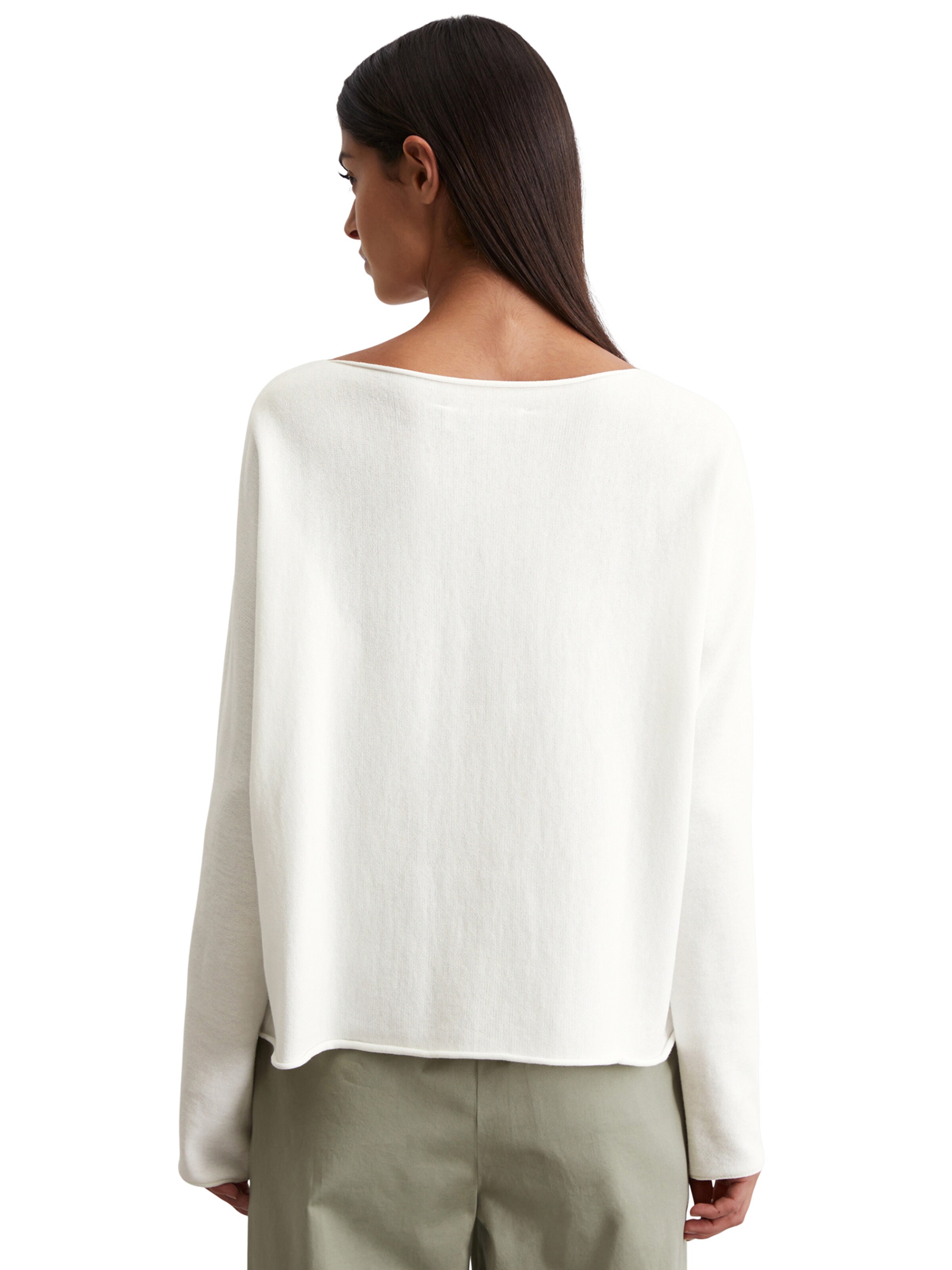 Pull-over Marc O'Polo en blanc