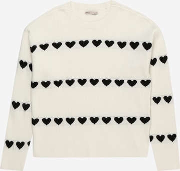 KIDS ONLY Sweater 'DANA' in White: front