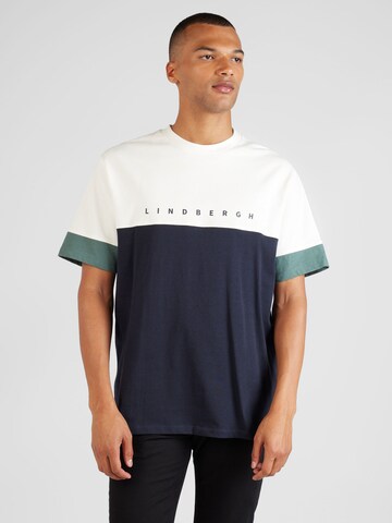 T-Shirt Lindbergh en blanc : devant