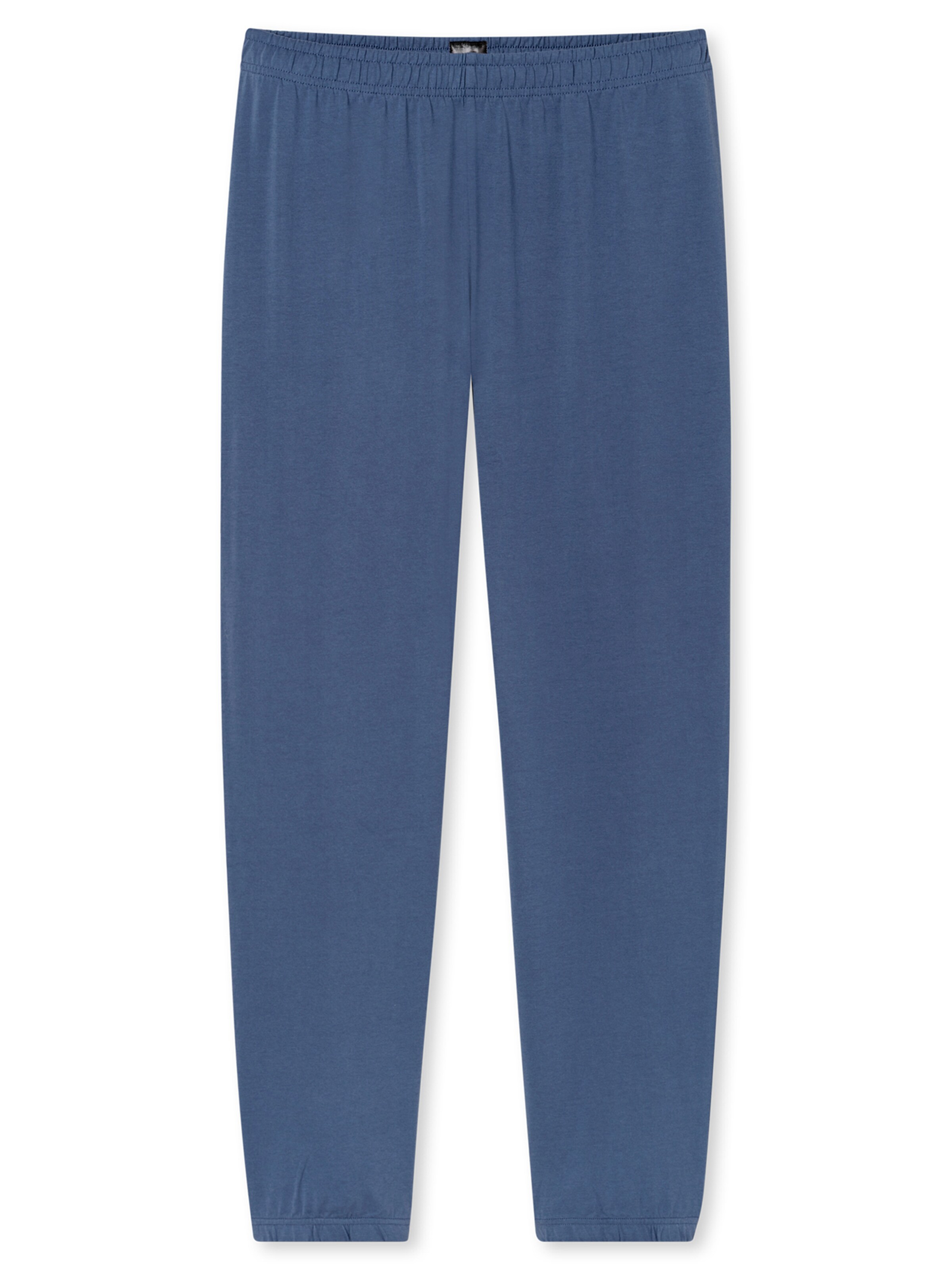 SCHIESSER Long Pajamas ' Modern Essentials ' in Blue