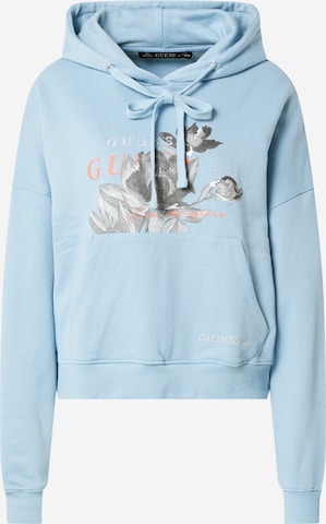 GUESS Sweatshirt 'CASSIOPEA' in Blau: predná strana