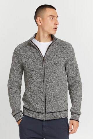 BLEND Knit Cardigan in Grey: front