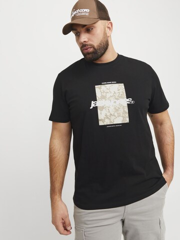 Jack & Jones Plus Shirt in Black