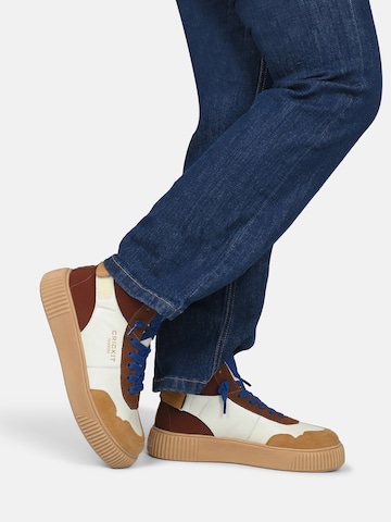 Crickit Sneakers hoog ' REBEKA ' in Bruin
