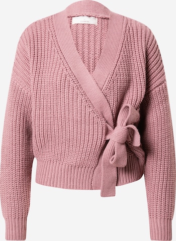 Guido Maria Kretschmer Women Knit Cardigan 'Chiara' in Pink: front