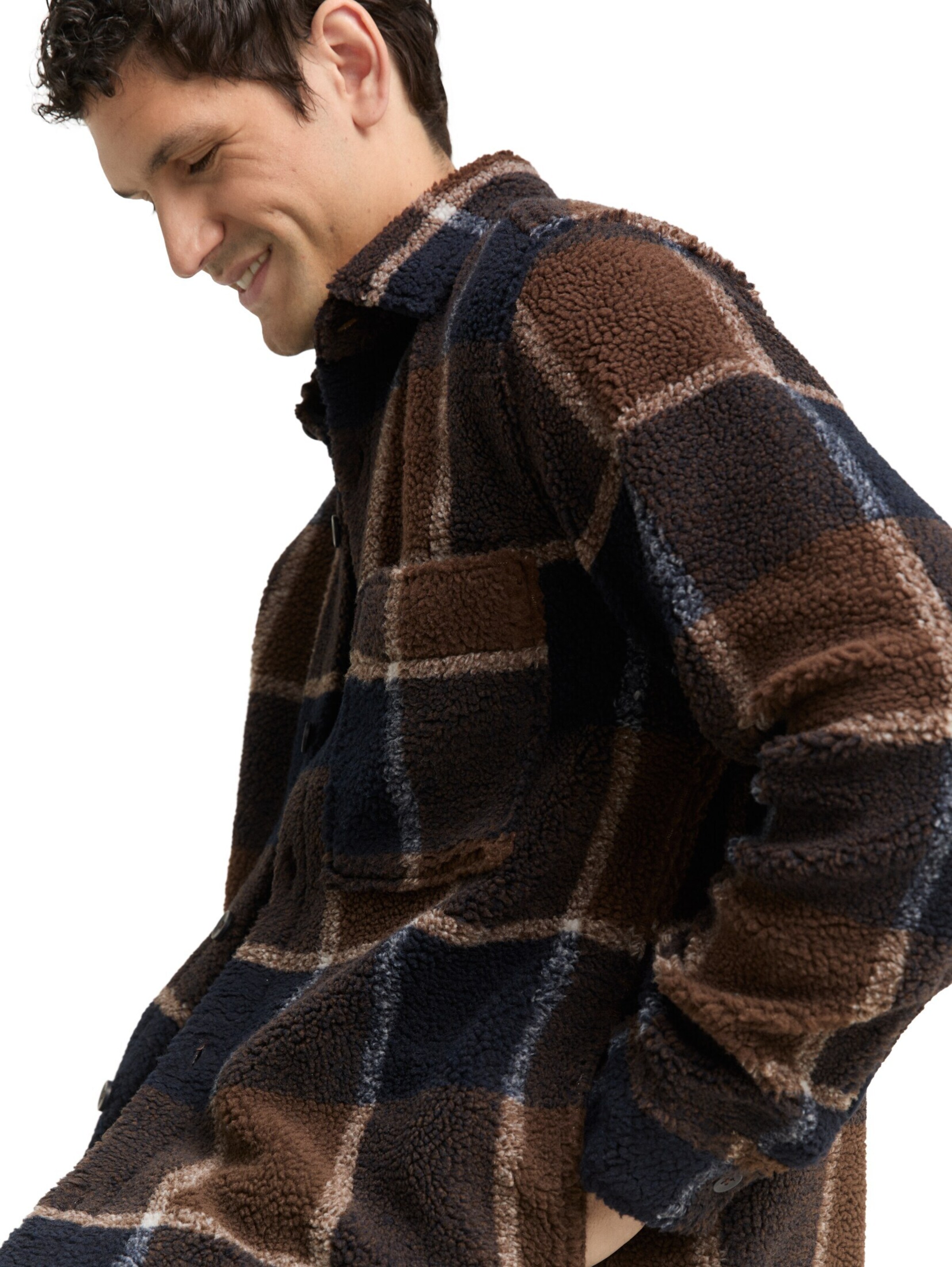 TOM TAILOR Regular fit Tussenjas in Bruin