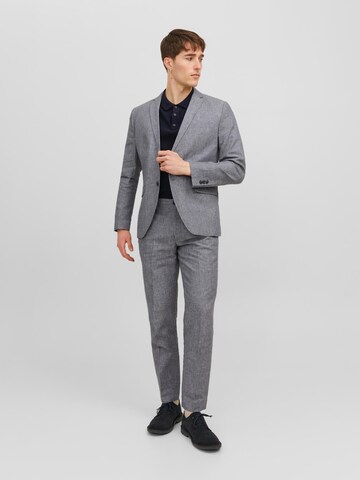 JACK & JONES Slim fit Suit Jacket 'Riviera' in Grey