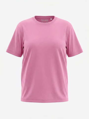 PSTV MND Shirt 'Positive Mind, Vibes, Life'‌‌‌‌‌‌‌‌‌‌ in Pink: Vorderseite