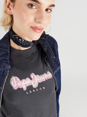 Maglietta 'Becky' di Pepe Jeans in grigio