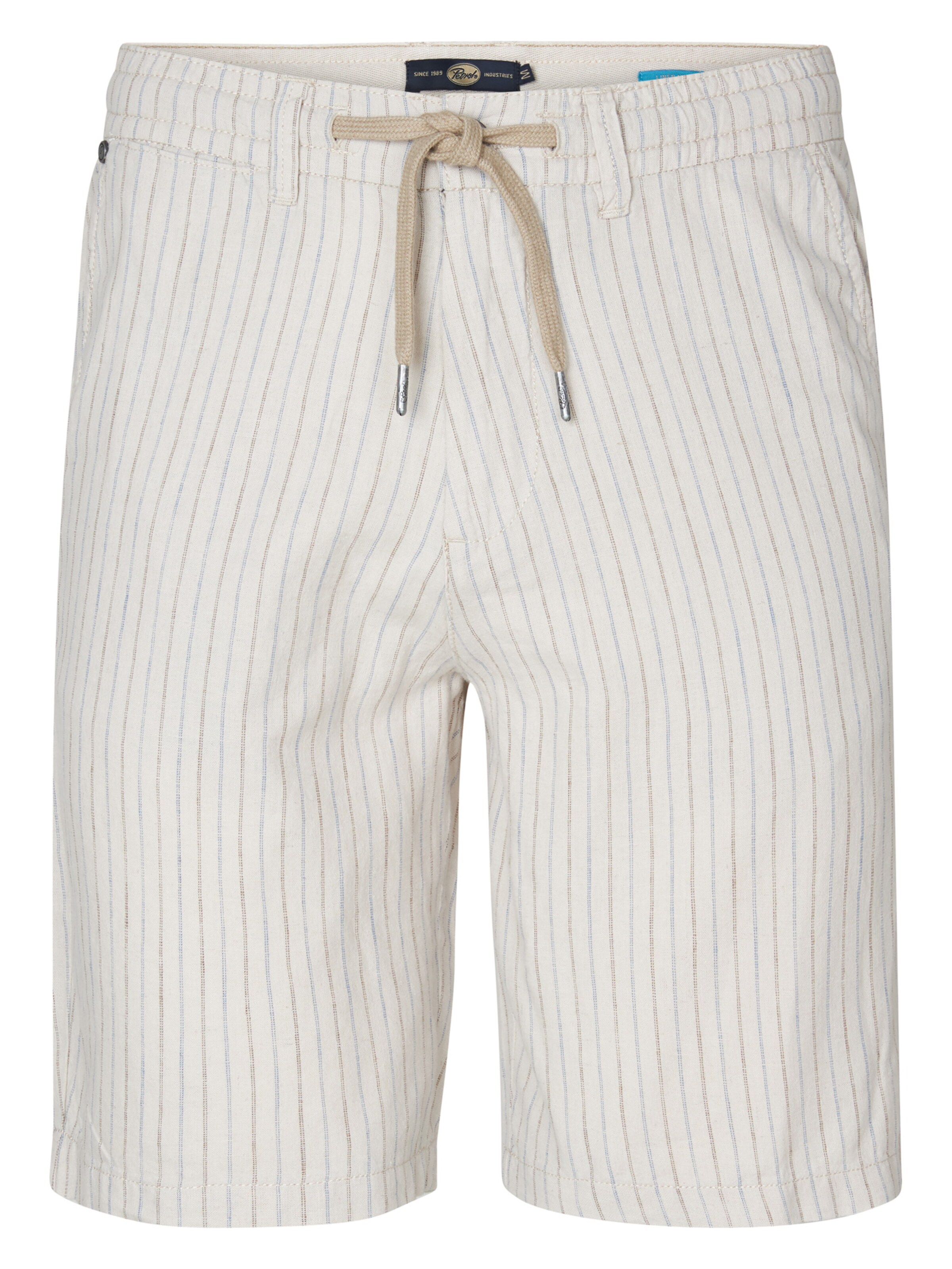 Petrol Industries Štandardný strih Nohavice 'Islandview' - Biela: predná strana