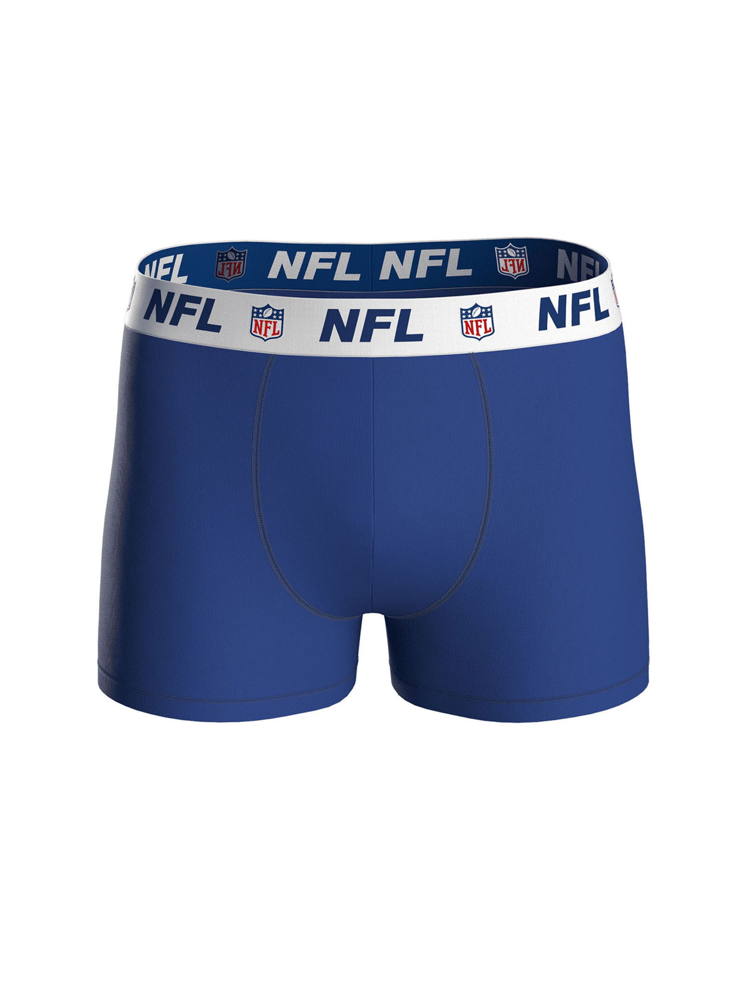 Huddle Boxer shorts 'NFL Shield' in Blue: front