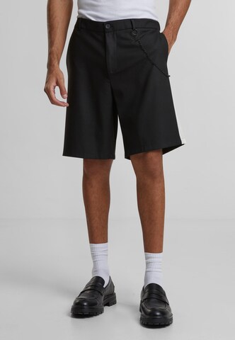 2Y Premium Regular Broek in Zwart: voorkant