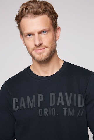 CAMP DAVID Sweatshirt in Blue