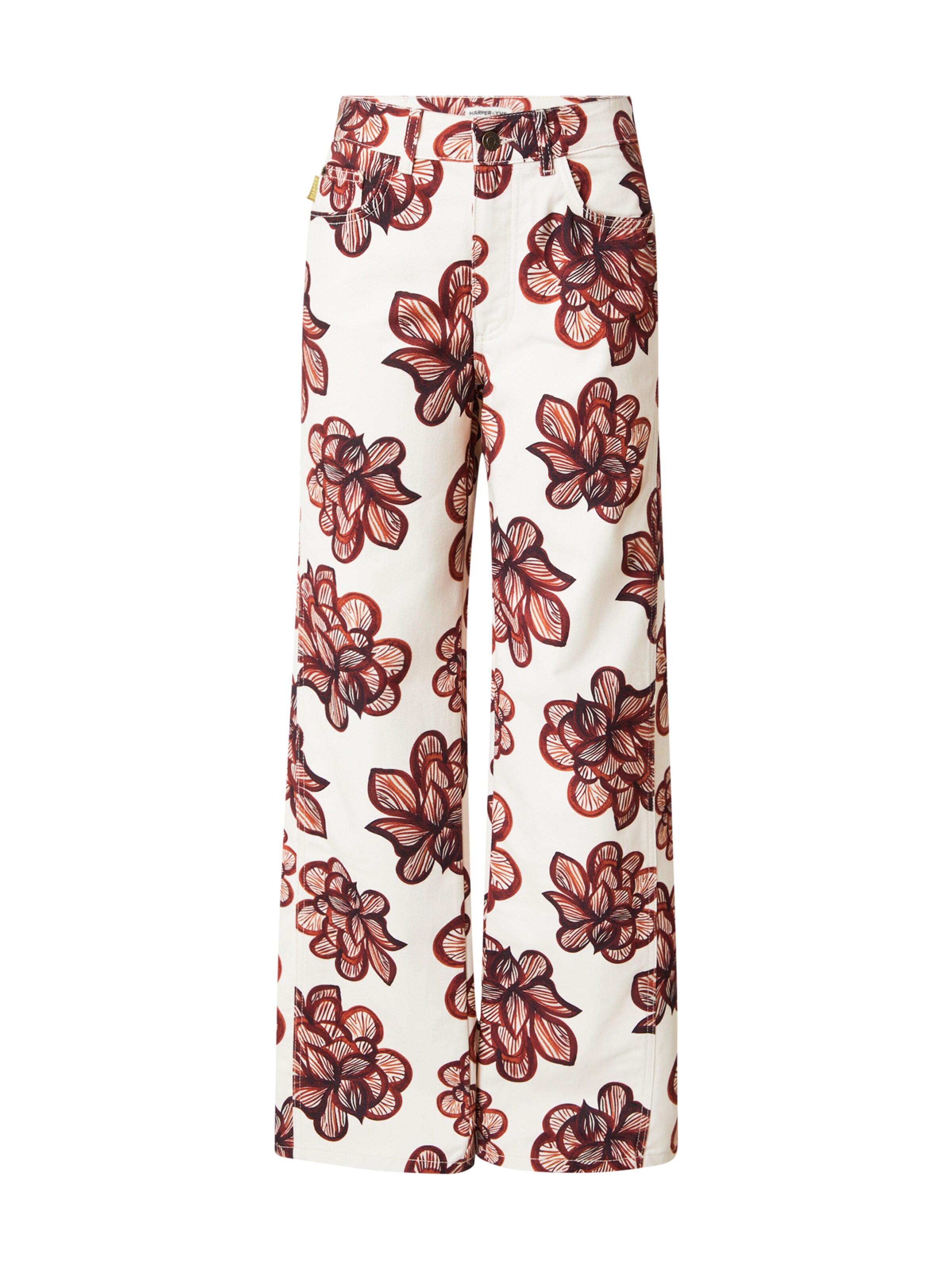 Harper & Yve Loosefit Jeans 'MAYRA-PA' i hvid: forside